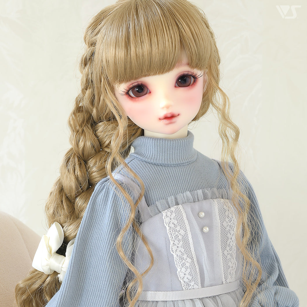 Loose knit and cami dress set (ice blue)[PreOrder]