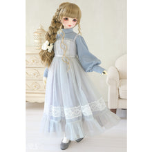 Load image into Gallery viewer, Loose knit and cami dress set (ice blue)[PreOrder]
