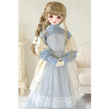 Load image into Gallery viewer, Loose knit and cami dress set (ice blue)[PreOrder]
