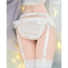 Load image into Gallery viewer, Lacy garter set (white)[PreOrder]
