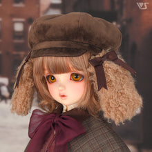 Load image into Gallery viewer, Dog ears newsboy cap (brown)[PreOrder]

