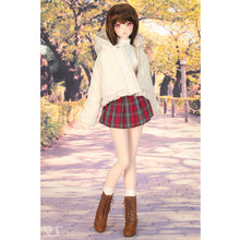 Load image into Gallery viewer, Check skirt (red x white)
