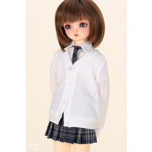 Load image into Gallery viewer, High school girl set (white x navy) - Mini
