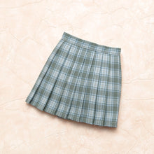 Load image into Gallery viewer, Checked skirt (light blue)[PreOrder]

