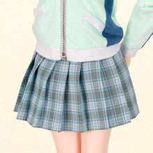 Load image into Gallery viewer, Checked skirt (light blue)[PreOrder]
