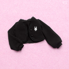 Load image into Gallery viewer, Bunny embroidered knit bolero (mini)[PreOrder]
