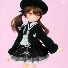 Load image into Gallery viewer, Bunny embroidered knit bolero (mini)[PreOrder]

