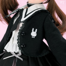 Load image into Gallery viewer, Bunny embroidered knit bolero (mini)[PreOrder]
