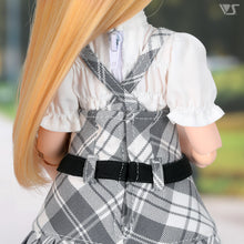 Load image into Gallery viewer, Suspender mini skirt set (gray) - chibi/mini [PreOrder]
