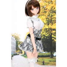 Load image into Gallery viewer, Suspender mini skirt set (gray)[PreOrder]
