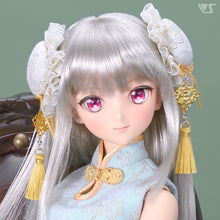 Load image into Gallery viewer, Bun hair clip (white x gold)[PreOrder]
