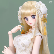 Load image into Gallery viewer, Bun hair clip (white x gold)[PreOrder]
