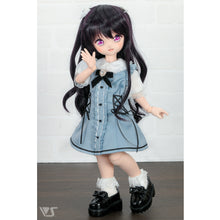 Load image into Gallery viewer, Dolly Parfait Pants Outfit (White x Light Blue) - Chibi/Mini [PreOrder]

