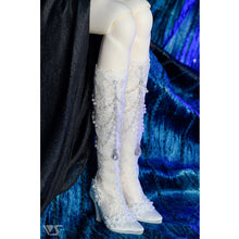 Load image into Gallery viewer, "Mermaid Tear" lace-up boots [PreOrder]
