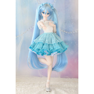 Reversible Pompon Skirt (Cream Soda)[PreOrder]