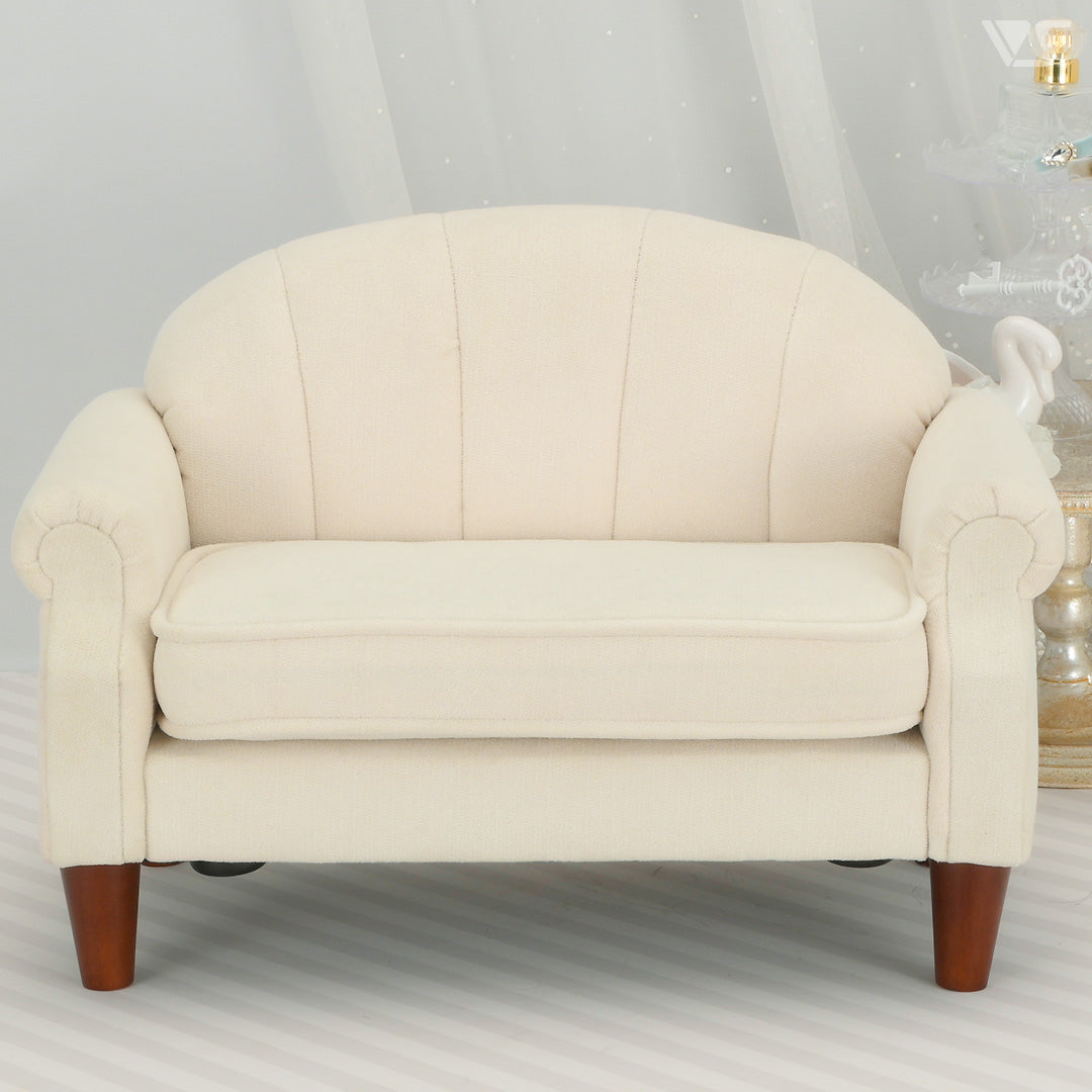 Shell Back Sofa (White)[PrderOrder]