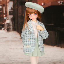 Load image into Gallery viewer, Tweed Coord Set / Mini (Mint)[PreOrder ]
