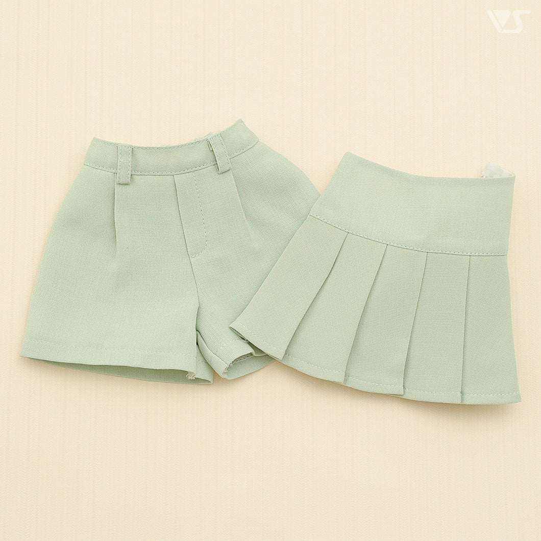 Shorts with Skirt Flap (Mint)[PreOrder]