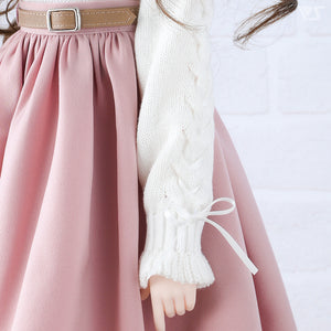 My Ideal Lady Knit Set (Pink)