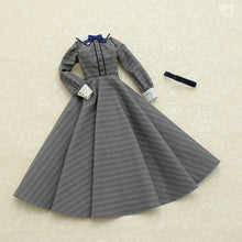 Load image into Gallery viewer, Plaid Dress Set (L Bust / DDdy)(Gray)

