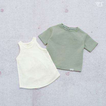 NJP Embroidery Logo Tee Set (Matcha)