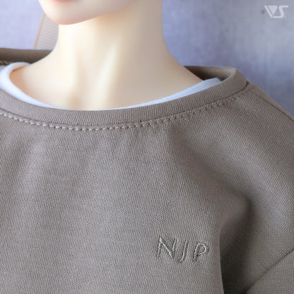 NJP Embroidery Logo Tee Set (Ash)