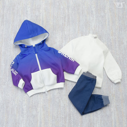 Gradation Full Graphic Hoodie Set
