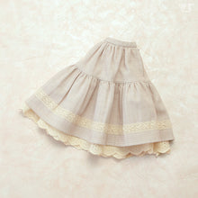 Load image into Gallery viewer, Long Skirt / Mini (Ivory Plaid)
