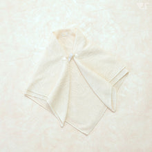 Load image into Gallery viewer, Cotton Knit Shawl (Ivory)
