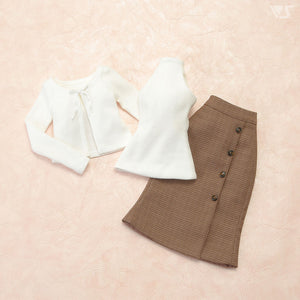 Pencil Skirt & Knit Top Set