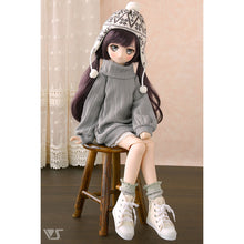 Load image into Gallery viewer, Gray Rib Knit Set / Mini [PreOrder]
