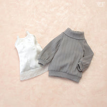 Load image into Gallery viewer, Gray Rib Knit Set / Mini [PreOrder]
