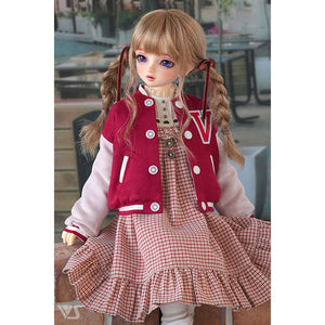 College Jacket / Mini (Red)