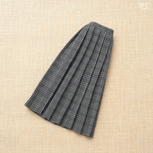 Load image into Gallery viewer, Long Pleated Skirt (Black Plaid)[PreOrder]
