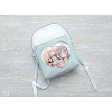 Load image into Gallery viewer, Heart Transparent Ita-Bag (Pale Blue)
