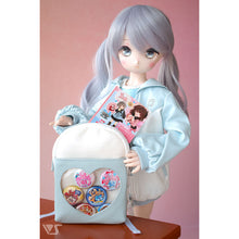 Load image into Gallery viewer, Heart Transparent Ita-Bag (Pale Blue)
