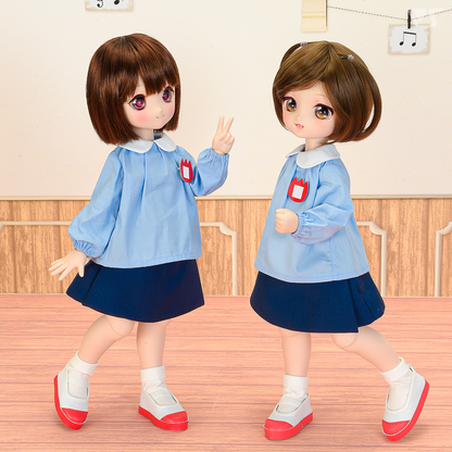 Kindergarten smock set Chimikko