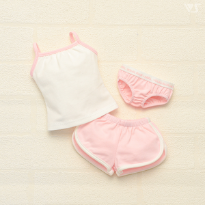 Innerwear 3-piece set (pink)