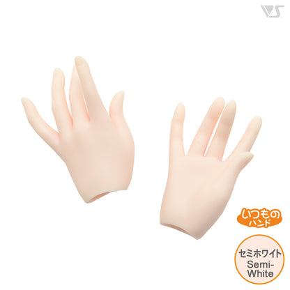 DDII-H-13-SW Hands / Semi-White