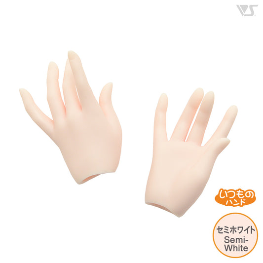 DDII-H-13-SW Hands / Semi-White