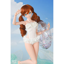 Load image into Gallery viewer, Swimsuit Set (Pareo / Pale Blue)
