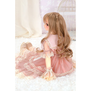 Lacy Tulle Dress (Rose) / Mini [PreOrder]