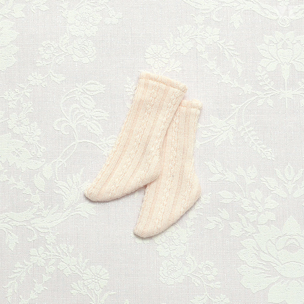 SDM Knit Socks / Mini (Vanilla Beige) [PreOrder]