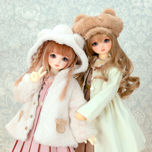 Bear Ears Coat / Mini (Cream) [PreOrder]