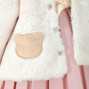 Bear Ears Coat (Cream)[PreOrder]