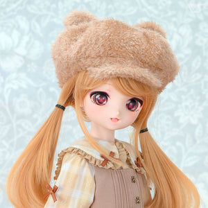 Bear Ears Newsboy Cap (Mocha)[PreOrder]