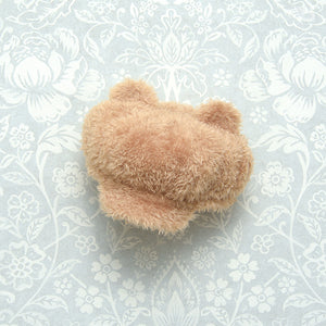 Bear Ears Newsboy Cap (Mocha)[PreOrder]