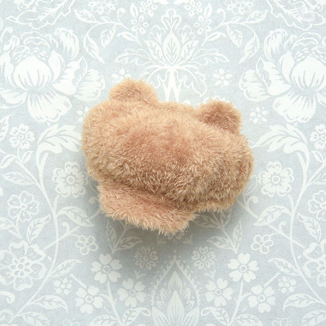 Bear Ears Newsboy Cap (Mocha)[PreOrder]