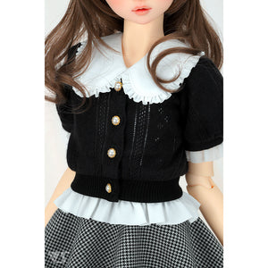 Monotone Blouse Coord Set