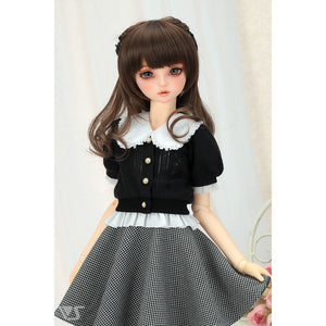 Monotone Blouse Coord Set